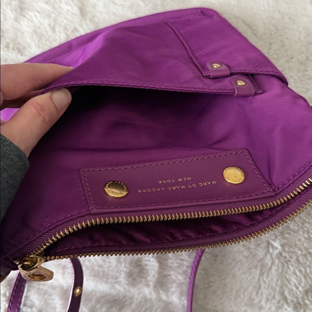 Marc Jacobs Nylon Swing Pack Crossbody Bag, Purple - Picture 5 of 10